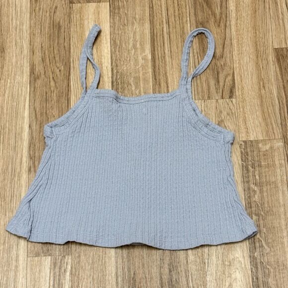 Urban Outfitters Paloma Button Down Cropped Tank Top - Picture 4 of 4